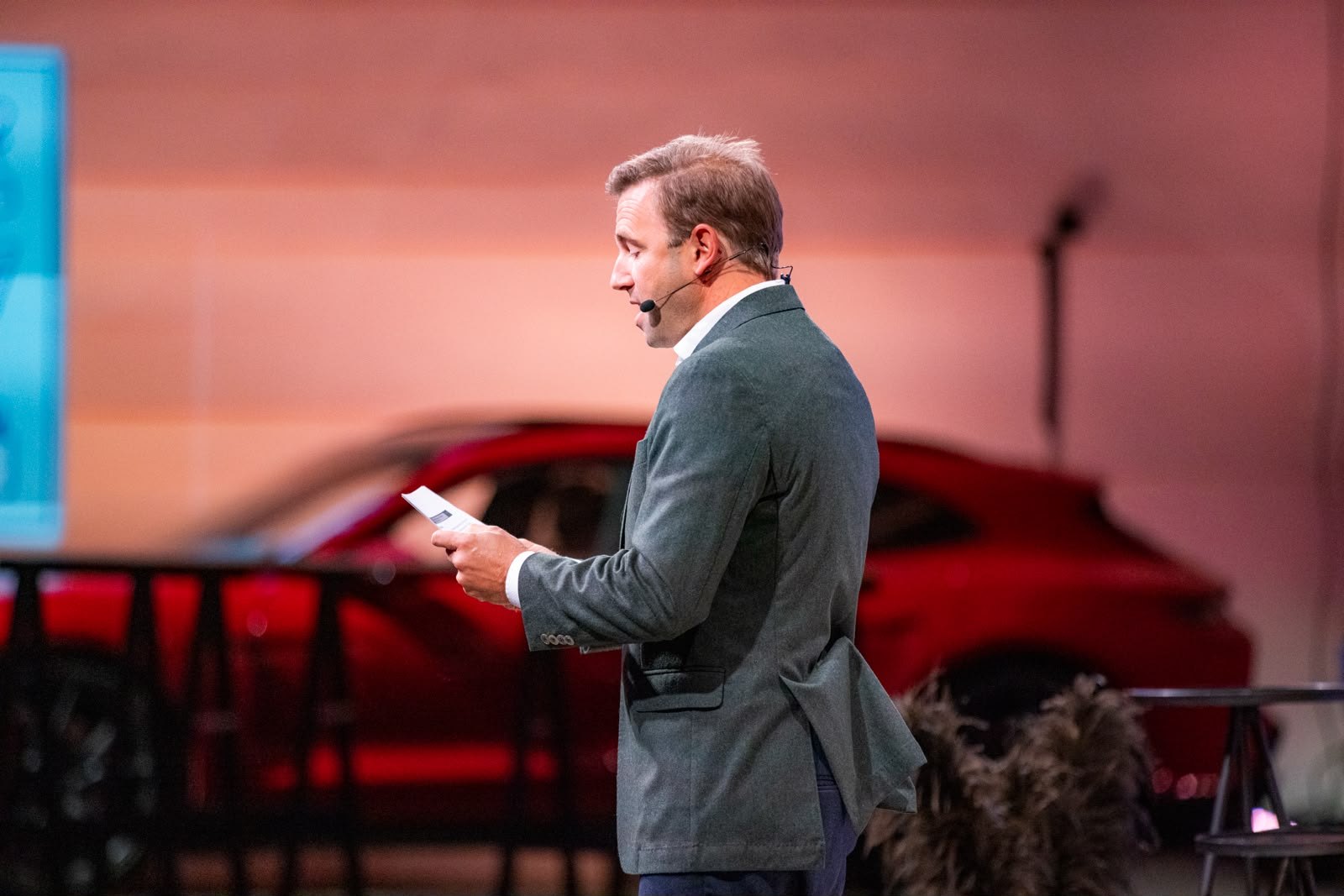 Keynote on stage