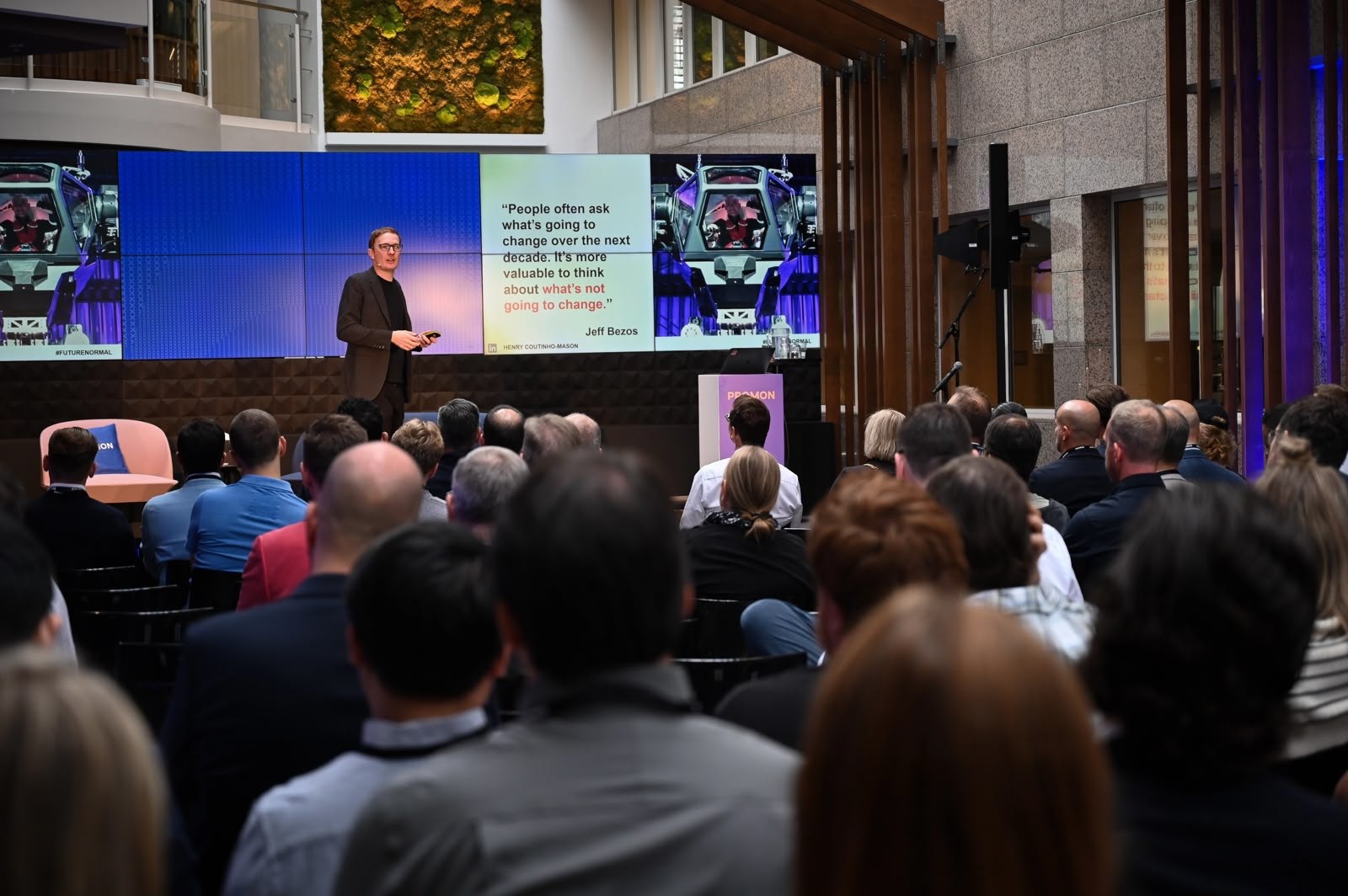 Keynote to a full room