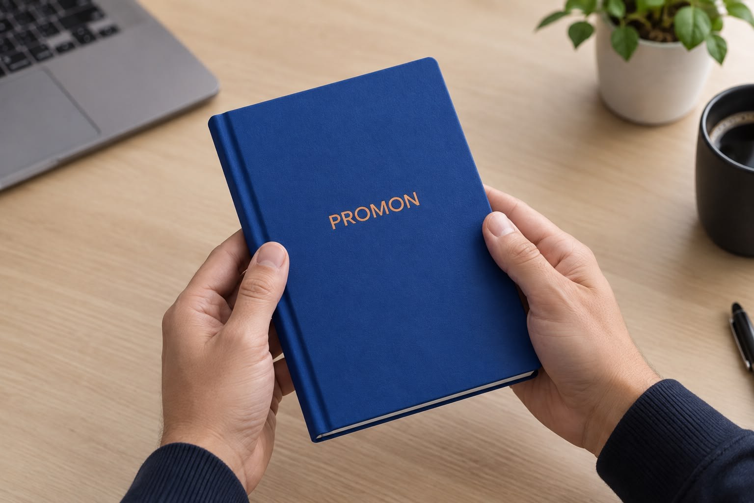 Notebook mockup